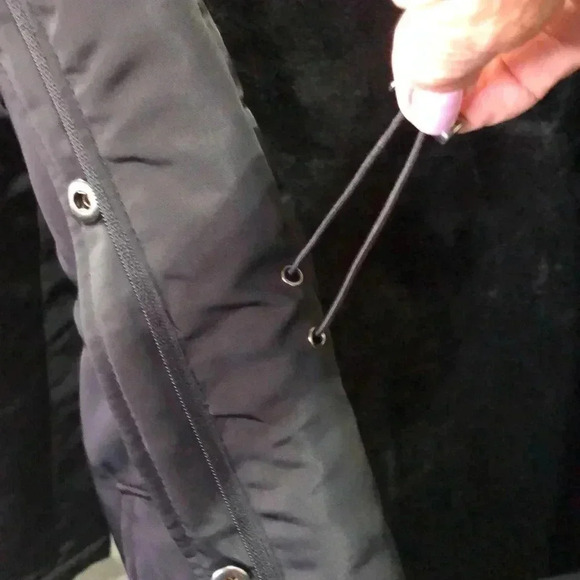 Style & Co.Water Resistant,faux fur hood,zip/snap front,pockets midi winter coat - Picture 9 of 13